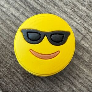 Cool Emoji with Sunglasses Crocs Jibbitz Shoe Charm 5/$20